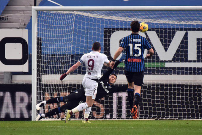 Belotti ghi bàn thắng quan trọng giúp Torino có được trận hòa 3-3 trước Atalanta