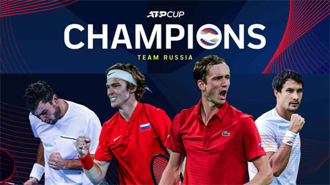 ATP Cup đón chào tân vương - đội tuyển Nga