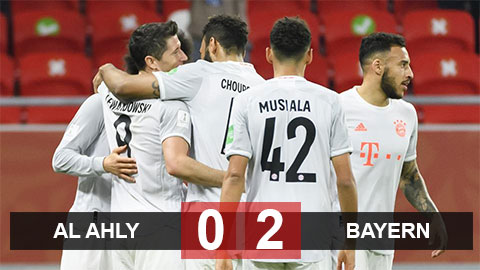 Al Ahly 0-2 Bayern: ĐKVĐ châu Âu thẳng tiến vào chung kết Club World Cup Al Ahly 0-2 Bayern: ĐKVĐ châu Âu thẳng tiến vào chung kết Club World Cup