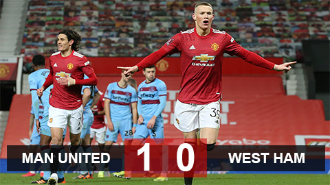 MU 1-0 West Ham: Người hùng McTominay đưa Quỷ đỏ vào tứ kết FA Cup MU 1-0 West Ham: Người hùng McTominay đưa Quỷ đỏ vào tứ kết FA Cup