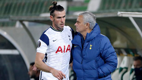 Vì sao Bale bị Mourinho loại ở trận đấu Everton vs Tottenham?