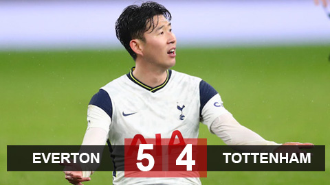 Everton 5-4 Tottenham: Gà trống thua đau trong hiệp phụ Everton 5-4 Tottenham: Gà trống thua đau trong hiệp phụ