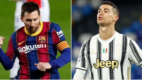 Messi lại khiến Ronaldo thêm phần khó chịu vì 2 cột mốc mới Messi lại khiến Ronaldo thêm phần khó chịu vì 2 cột mốc mới