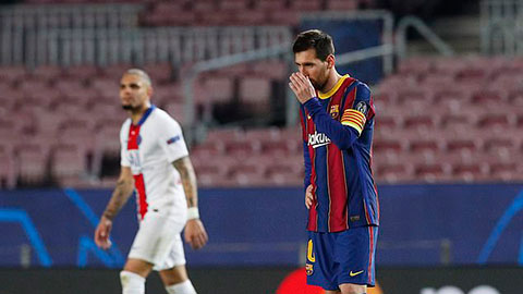 Thái độ thi đấu của Messi trước PSG bị lên án