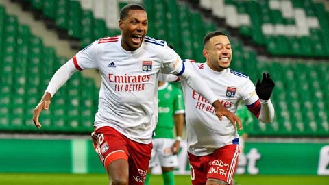 Lyon sẽ có niềm vui chiến thắng trên sân của Brest sau một thời gian dài chờ đợi