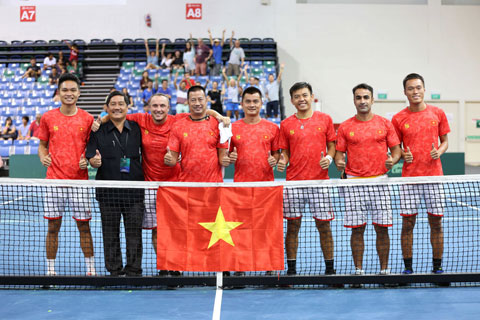 ĐT Việt Nam vô địch nhóm III khu vực châu Á - TBD giải Davis Cup 2018