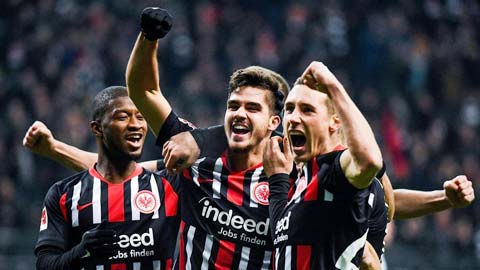 Frankfurt đã toàn thắng cả 5 trận lượt về ở Bundesliga mùa này