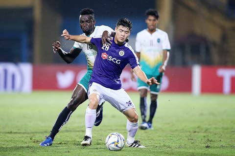 Hà Nội FC (trước) sẽ đại diện Việt Nam tham dự AFC Cup 2021 - Ẩnh: MINH TUẤN