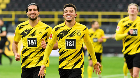 Sancho 2 tuần liên tiếp lập những cột mốc lịch sử tại Bundesliga