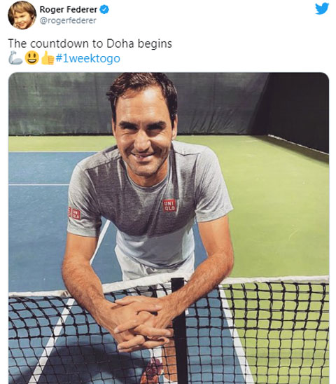 Federer háo hức đếm ngược ngày tái xuất