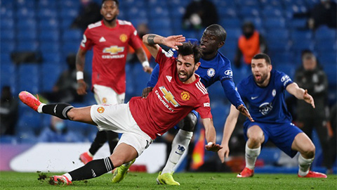Chấm điểm Chelsea 0-0 MU: Người hùng tí hon Kante che lấp Bruno nhạt nhòa Chấm điểm Chelsea 0-0 MU: Người hùng tí hon Kante che lấp Bruno nhạt nhòa