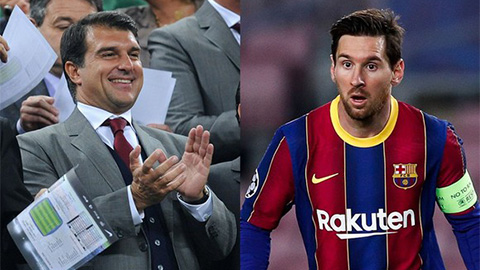 Laporta: 'Nếu tôi không trúng cử, Messi sẽ rời Barca'