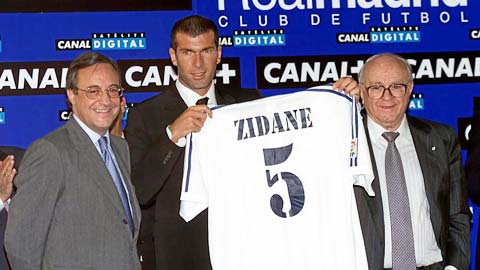 Bữa tối & tờ giấy  ăn đưa Zidane tới Real