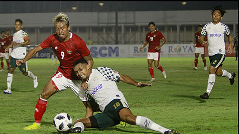 HLV Shin Tae Yong giúp U22 Indonesia chiến thắng trong trận cầu lịch sử