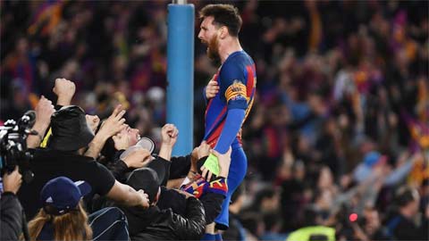 Barca trông cả vào Messi