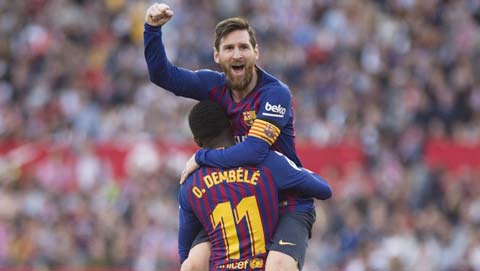 Messi vẫn là linh hồn trong lối chơi tấn công của Barca