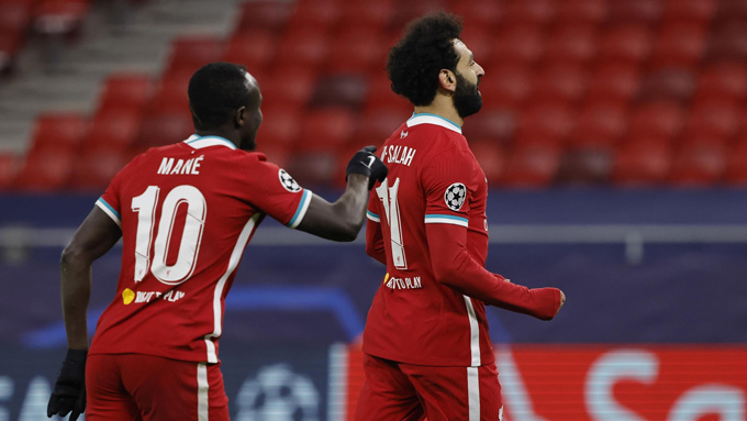 Mane và Salah cùng có những cột mốc đáng nhớ ở trận Liverpool vs Leipzig