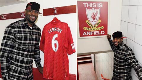 LeBron James trở thành sếp lớn ở công ty mẹ của Liverpool