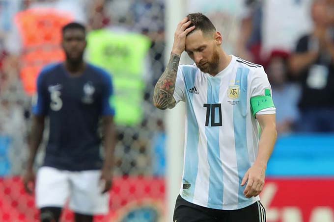 Argentina có Messi nhưng danh hiệu vẫn không đến