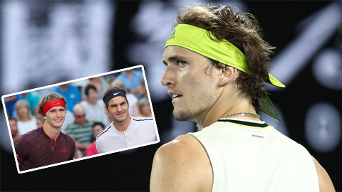 Federer nghỉ một năm vẫn hơn Alexander Zverev 'cày' bục mặt