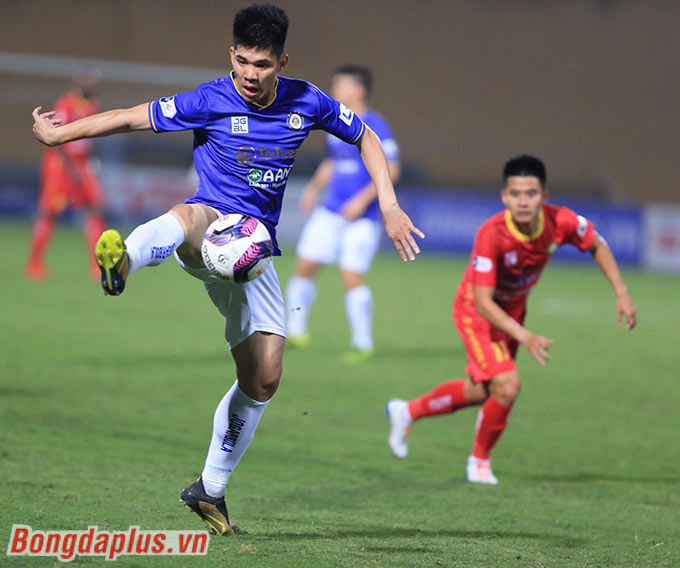 Hà Nội FC trở lại đường ray chiến thắng - Ảnh: Đức Cường 
