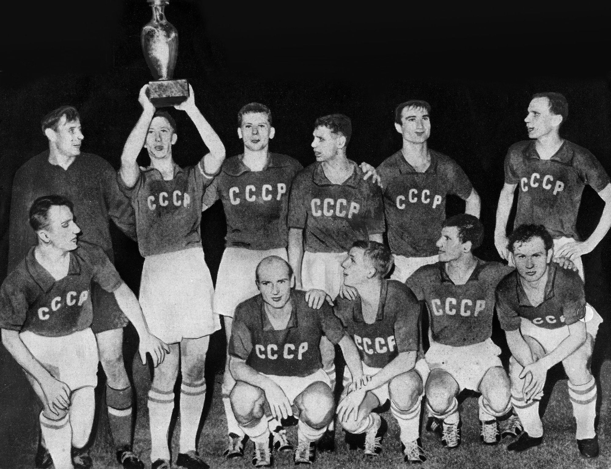 ĐT Liên Xô đã vô địch kỳ EURO đầu tiên sau khi hạ Nam Tư 2-1 trong trận chung kết