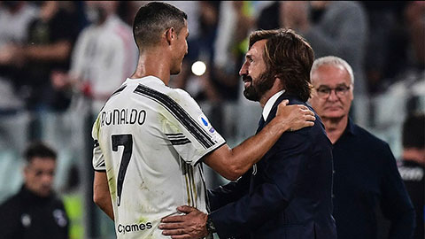 Ronaldo và Pirlo được sếp lớn 'bảo kê' sau trận thua sốc của Juventus