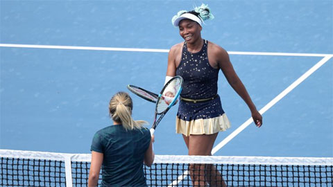 Venus Williams bị loại ở trận đầu Miami Open 2021