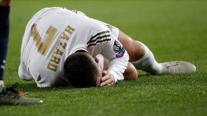 Hazard vẫn chưa thoát nỗi ám ảnh chấn thương từ khi sang Real