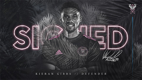 Inter Miami ký hợp đồng với Kieran Gibbs