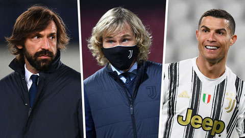 Ronaldo và Pirlo được Phó chủ tịch Juventus đảm bảo tương lai