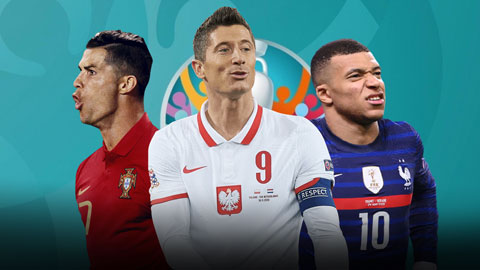 Ronaldo, Mbappe, Fernandes & đội hình những ngôi sao hay nhất dự EURO 2020