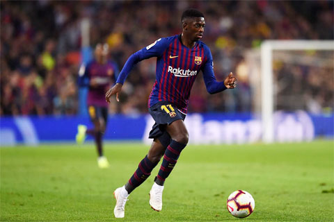 Ousmane Dembele chơi PlayStation còn hay hơn khi thi đấu trên sân trong màu áo Barca