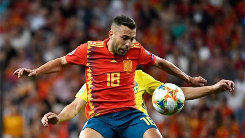 Jordi Alba ghi dấu ấn sau 568 ngày trở lại tuyển Tây Ban Nha