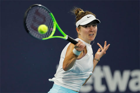 Elina Svitolina lần đầu lọt vào bán kết Miami Open