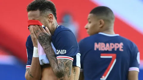 Neymar, vấn đề lớn nhất cho vận may Champions League của PSG