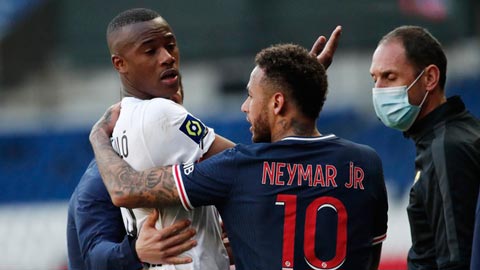 Neymar đòi đánh người sau khi phải nhận thẻ đỏ