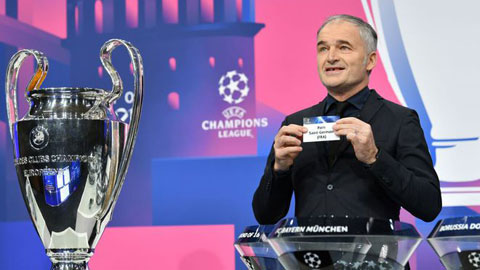 Sẽ có 36 đội dự Champions League