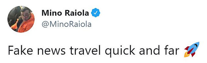 Raiola đáp trả truyền thông