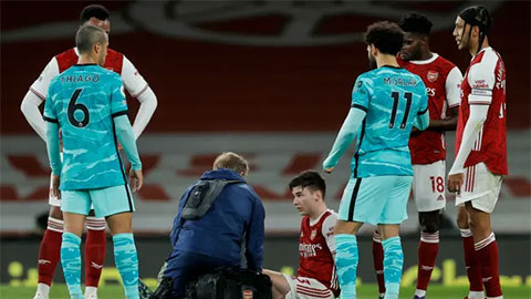 Tin giờ chót 7/4: Arsenal quan ngại Kieran Tierney phải nghỉ hết mùa