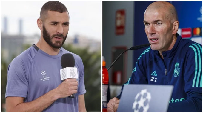 Zidane tự tin trong khi Benzema lại e ngại Messi
