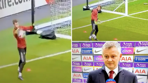 De Gea khiến CĐV ngán ngẩm với màn khởi động nghiệp dư