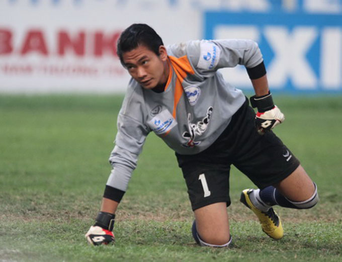 Cựu thủ môn Quang Huy của Nam Định có 879 phút giữ sạch lưới cách đây 17 năm 