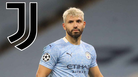 Juventus đề nghị hợp đồng 2 năm với Aguero