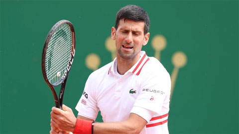 Djokovic bị loại ở vòng ba Monte Carlo Masters 2021