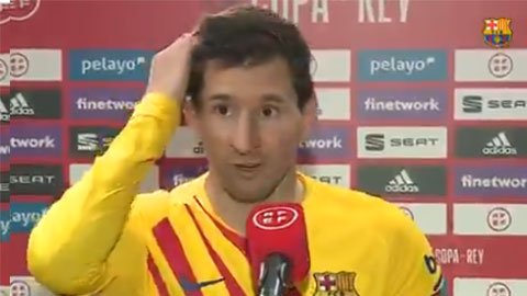 Lionel Messi vẫn có điều tiếc nuối sau trận Barca đại thắng Bilbao