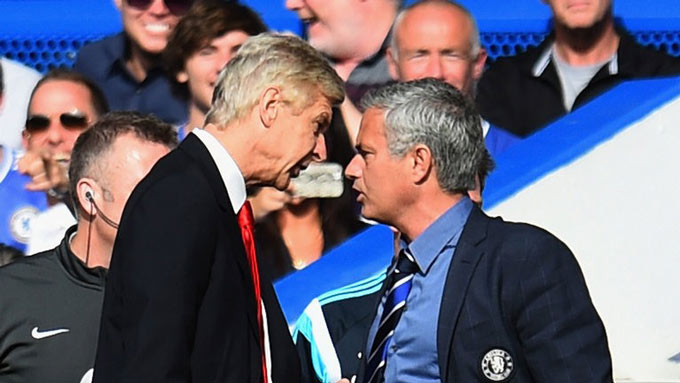 Wenger và Mourinho ghét như như nước với lửa