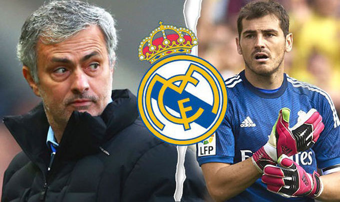 Casillas và Mourinho có mâu thuẫn không hề nhỏ