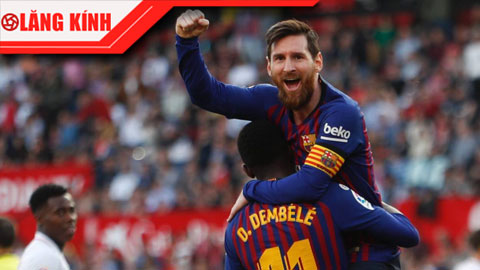 Barcelona vs Getafe: Khi Messi vui vẻ