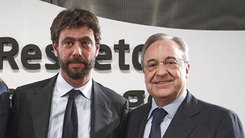 Florentino Perez & Andrea Agnelli: 2 phản diện của châu Âu